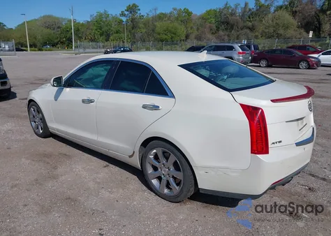 2013 Cadillac Ats Performance z USA, uszkodzony, nr VIN 1G6AC5S32D0137711
